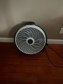 Large Round Floor Fan