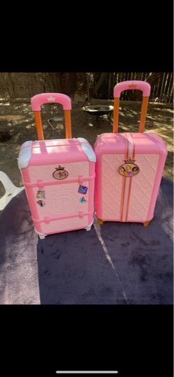 2 for 7 children’s Disney suitcases