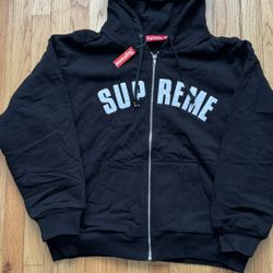 thermal supreme zip up sizes medium and large