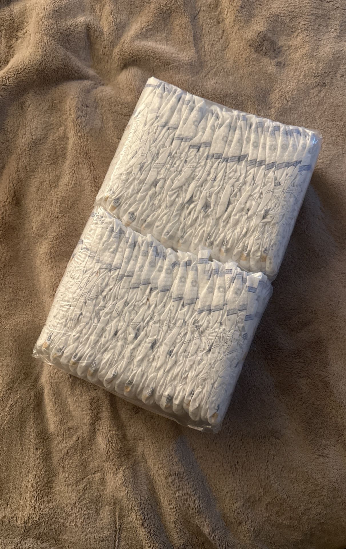 NEW pack of size 1 HUGGIES diapers