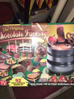 Chocolate factory chocolate making kit