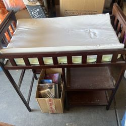 Wooden Changing Table