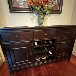 Solid Wood, Modern Credenza