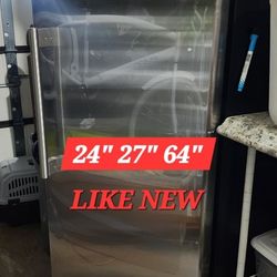 Conversion Stainless Steal Refrigerator/freezer READ DESCRIPTION 