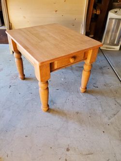 Side Table with Drawer
