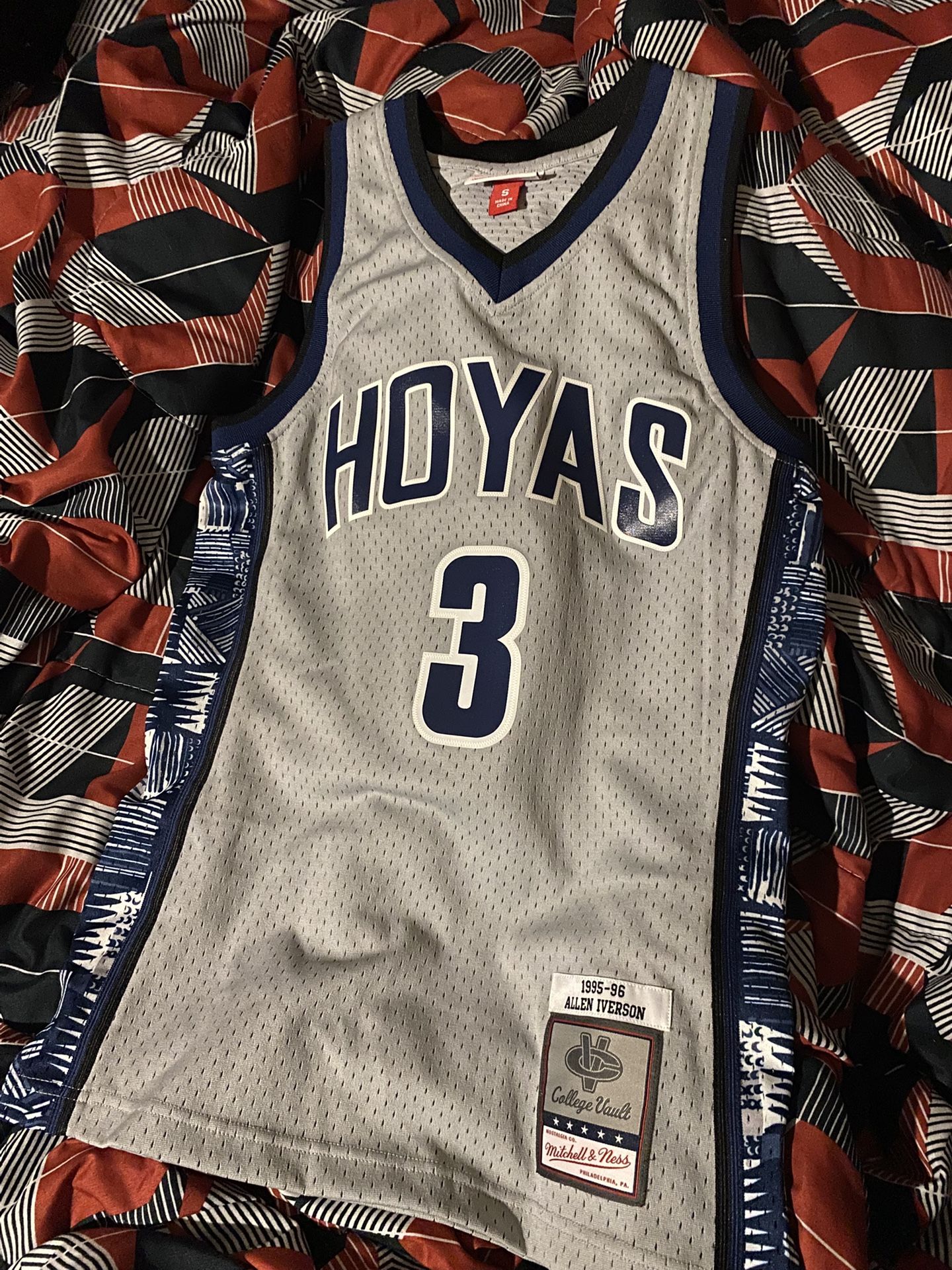 allen iverson college jersey