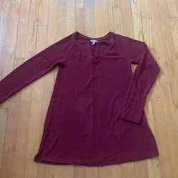 $5 Sm Burgundy Tunic Dress