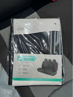 Sharper Image Antimicrobial Bench Seat Cover - Brand New