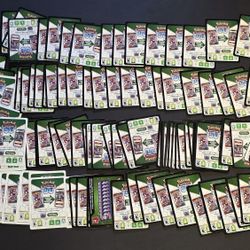 131 Pokémon TCG Booster Pack Code Cards - New Unclaimed