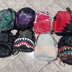 SPRAYGROUND USED LOT