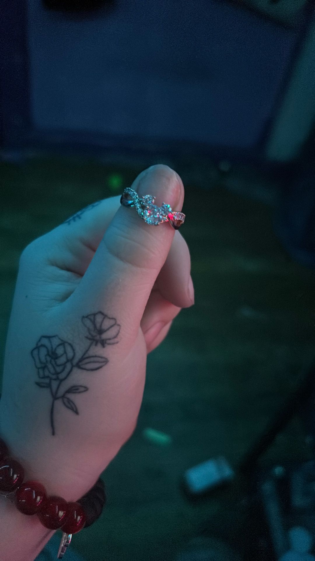 Mickey Mouse Rose Good Ring