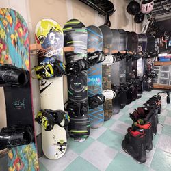 Snowboard Sale!!  All boards include bindings, and Full tuneup and Hot Wax!