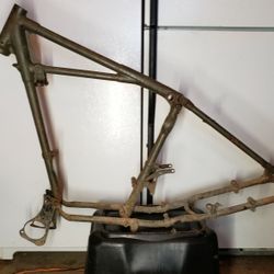 Vintage 1951 " TRIUMPH Thunderbird"  Motorcycle Frame 