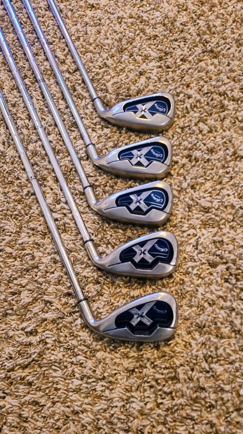 CALLAWAY X-18 Golf Irons 5-9 (RH,UniFlex)