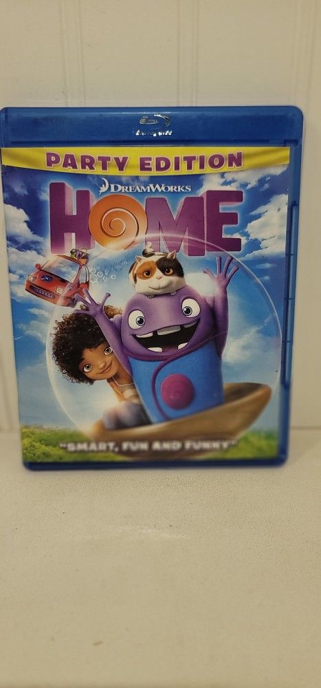 $5 BLU RAY MOVIE. HOME. BLU RAY ONLY. NO DIGITAL. $5 OR TRADE FOR A MOVIE TITLE I DO NOT ALREADY OWN.