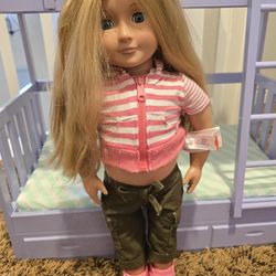 American girl bunk bed furniture etc