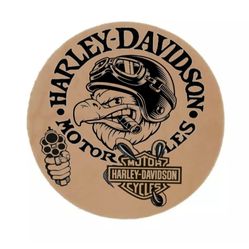 Harley Davidson Eagles Leather Patch 