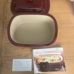 The Pampered Chef Deep Covered Baker