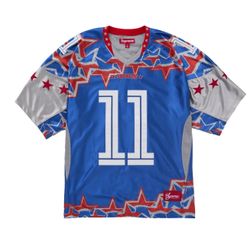 Supreme Star Football Jersey Royal With Grey