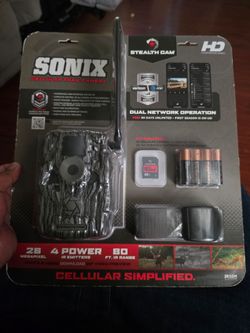Sonix trail camera