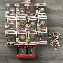 Funko Pop Lot Of Stranger Things 