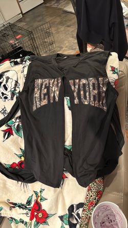 New York Camo Graphic Jersey Shirt for women’s