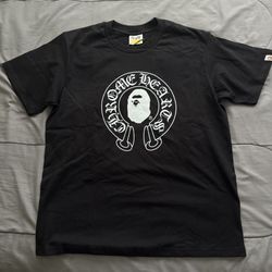Bape Chrome Hearts Graphic Tee