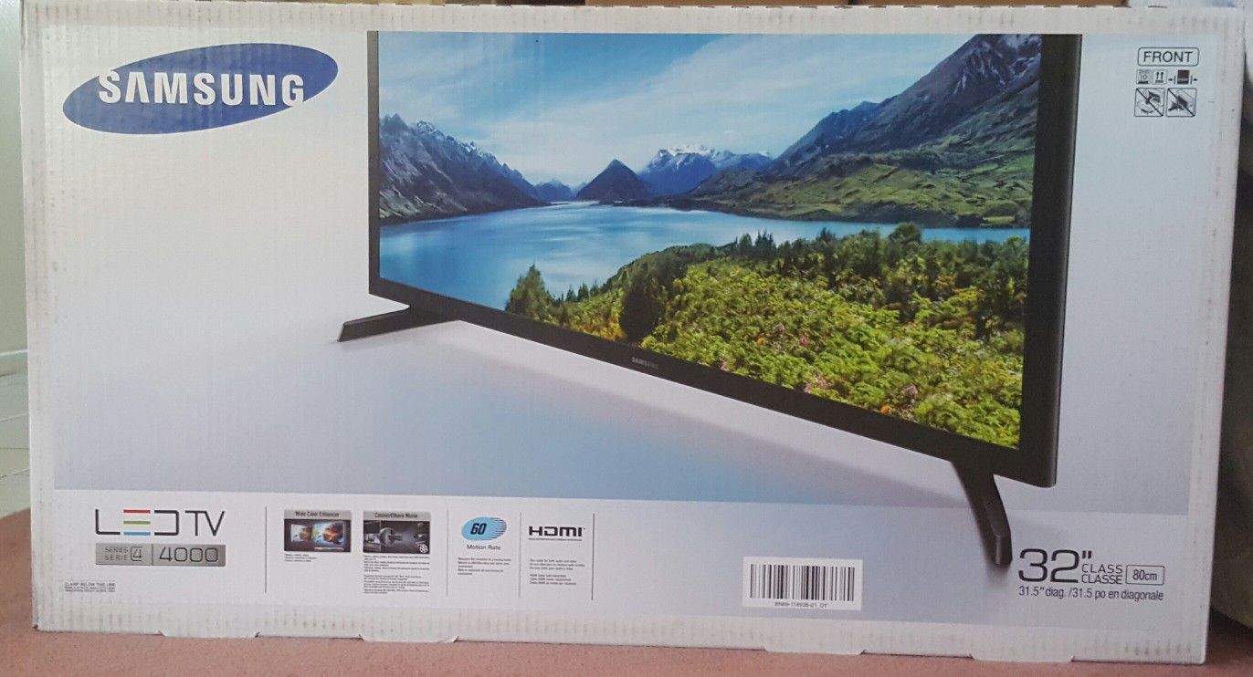 Samsung 32 Inch LED TV - Brand New & Factory Sealed 