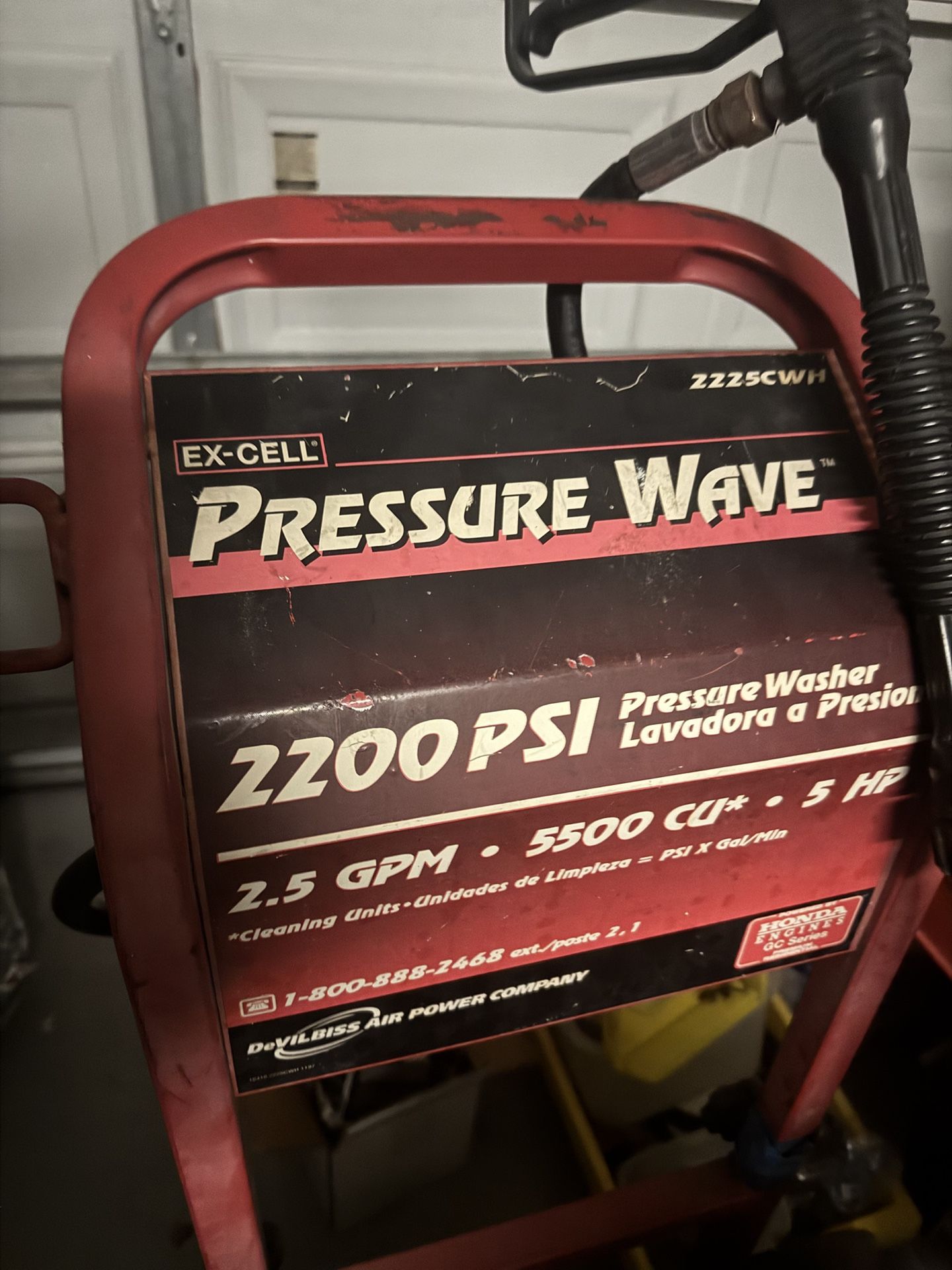 EX-CELL PRESSURE WASHER