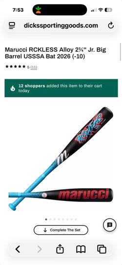 Youth baseball bat. Used once.