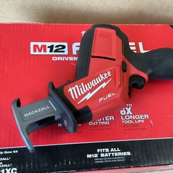 Milwaukee 2520-20 M12 FUEL 12V Lithium-Ion Brushless Cordless HACKZALL Reciprocating Saw (Tool-Only)