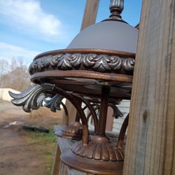 Lámpara Estilo Antiguo Color Oscuro 