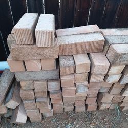 Raked face brick