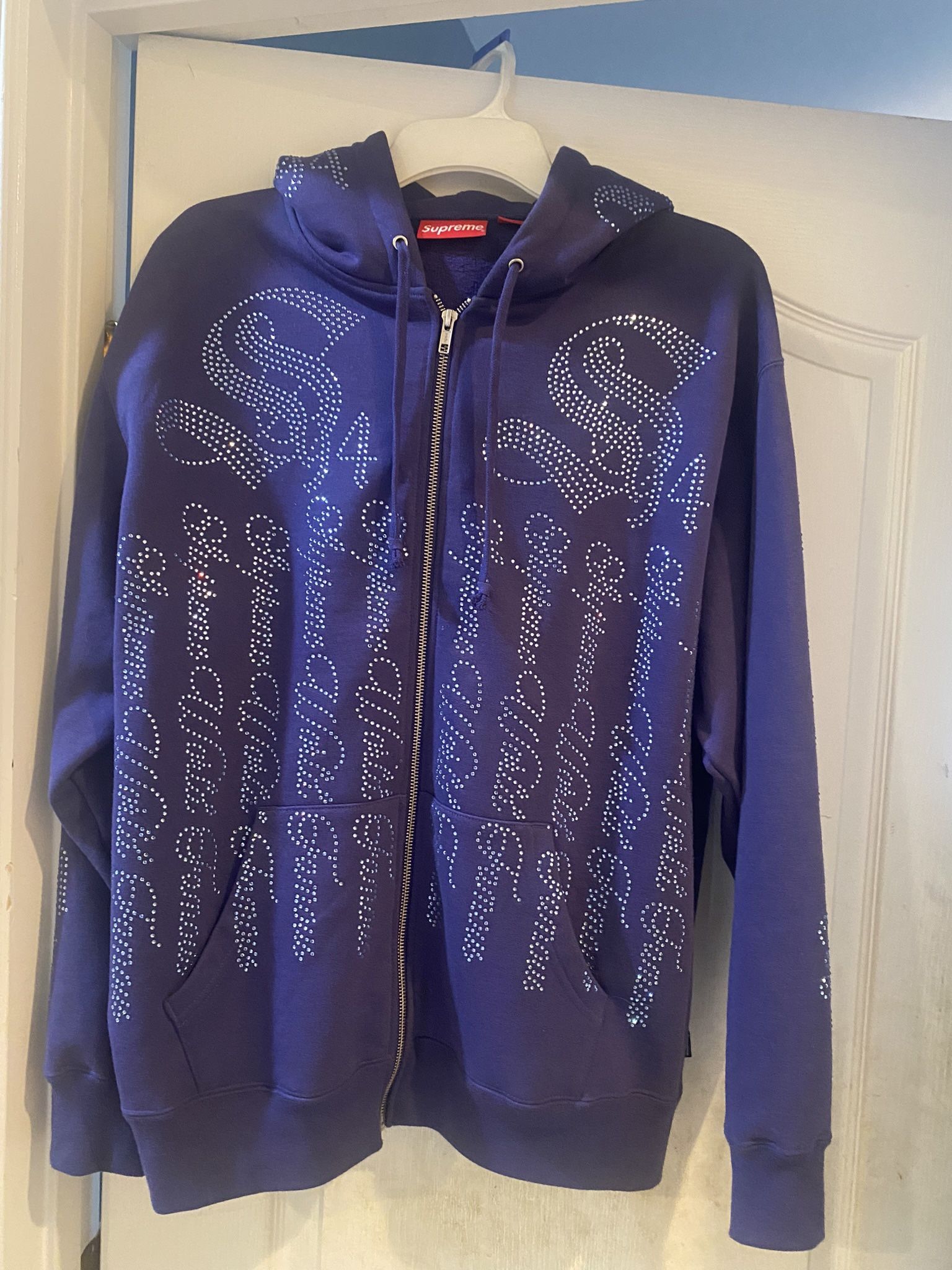 Supreme Rhinestone Hoodie