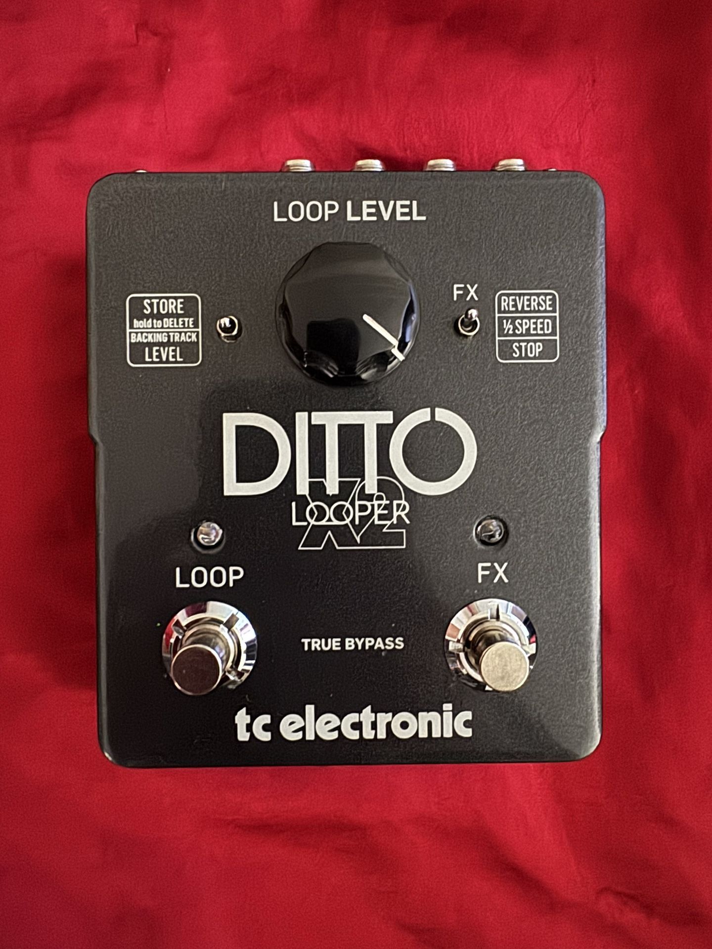 TC Electronics Ditto X2 Looper Guitar Pedal