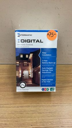 INTERMATIC DIGITAL DT101 ELECTRONIC CONTROLS.