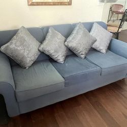 Couch With Pillows