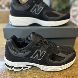 New Balance 2002R Black White