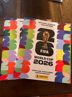 World Cup 2026 sticker book￼