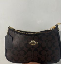 Coach New York Signature Shoulder Bag