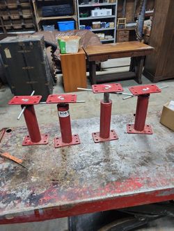 4 House Jacks  10 To 16 Inches