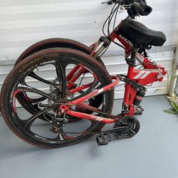 Foldable 26” Bike