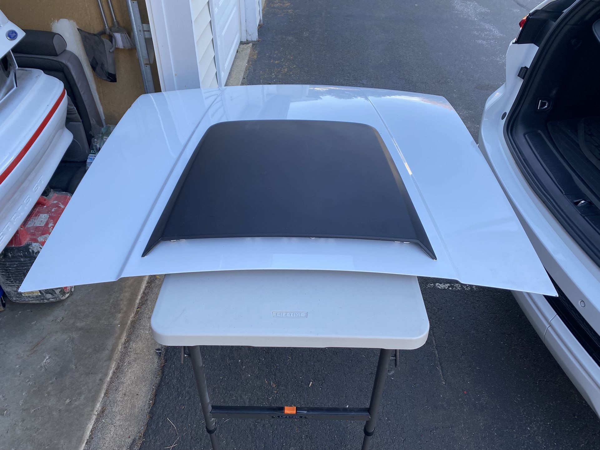 91 Fox Body Gt Hood With Aftermarket Scoop