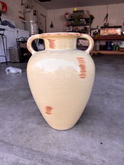 Large Ceramic Style Vase