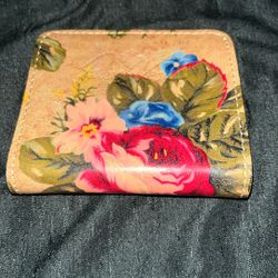 Patricia Nash Flower Designed Mini Wallet 