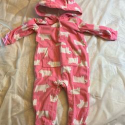 Pink Carter’s Non Footie 1 Pc Fleece Pjs For 12m Baby Girl
