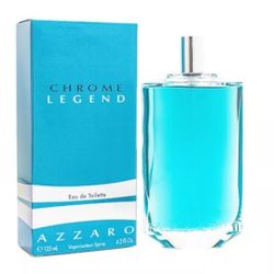 Chrome Legend by Azzaro Cologne for Men 4.2 oz New In Box
