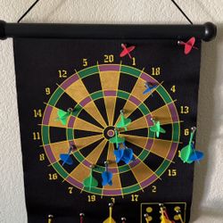 Double Sided Magnetic Dart Board 