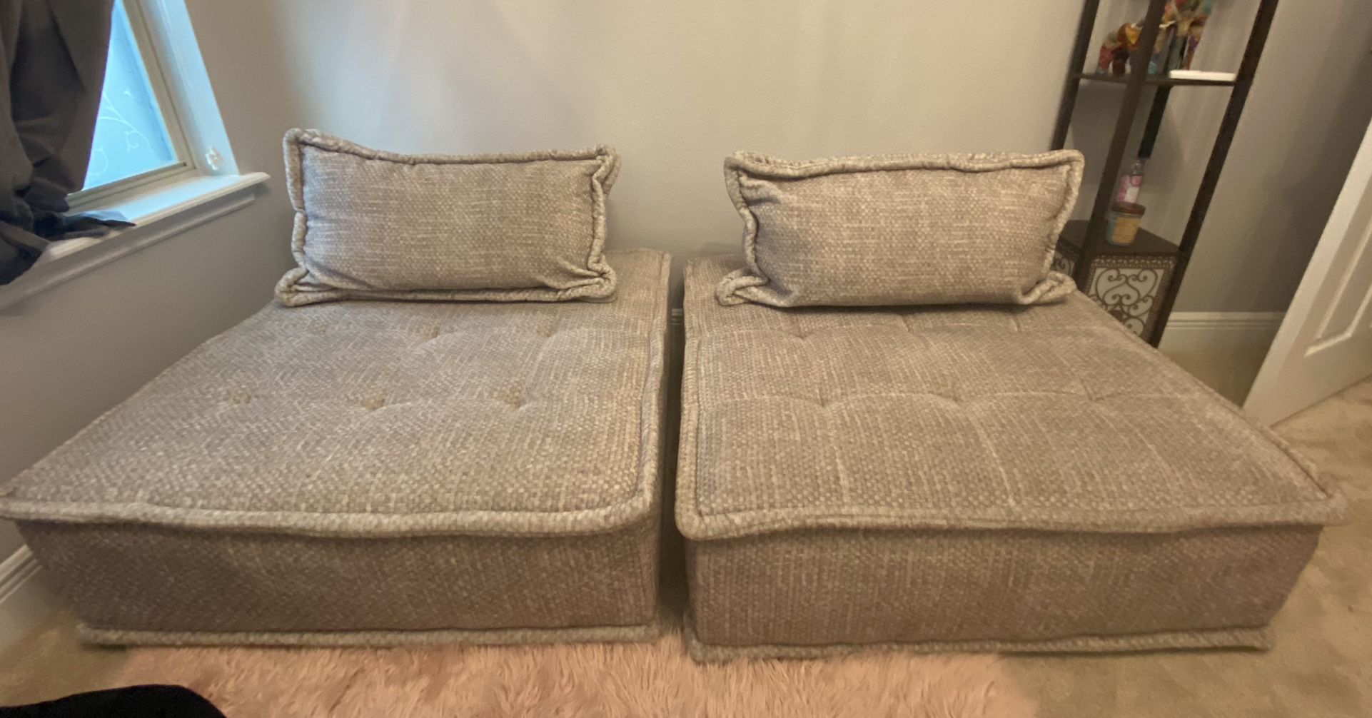Lounge Chairs  set Of 2