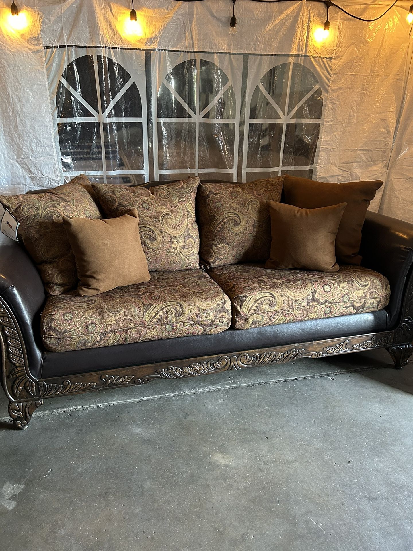 Brown Sofa